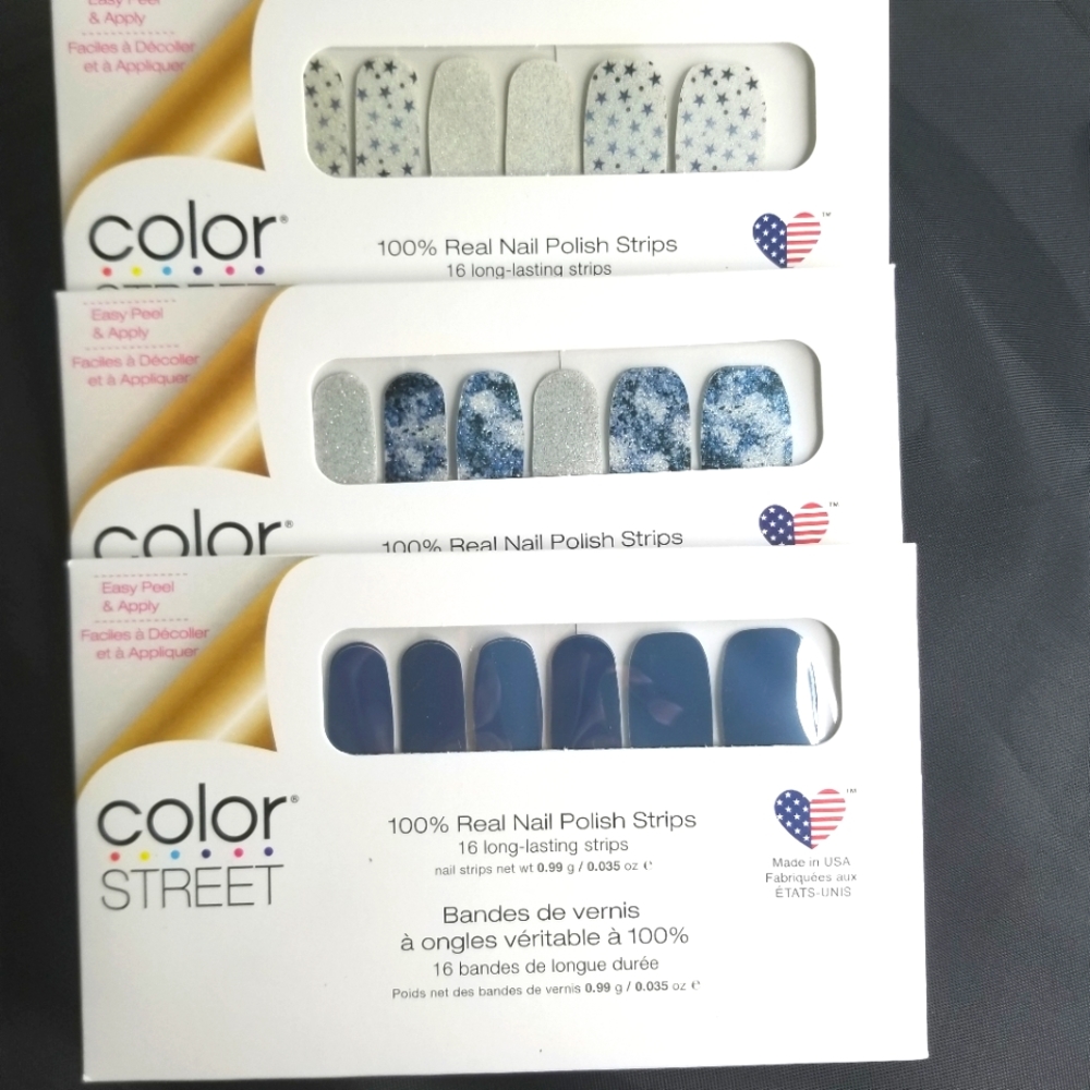 Color Street nail polish strips.